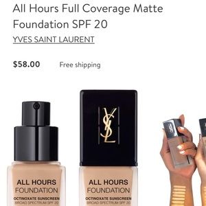YSL All hours Full coverage Matt foundation-B20